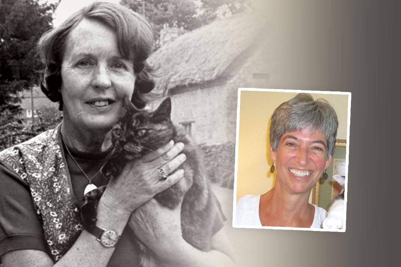 Image (l/r): Emily Stockard, Associate Professor of English, FAU; Barbara Pym, 1979© Mayotte Magnus